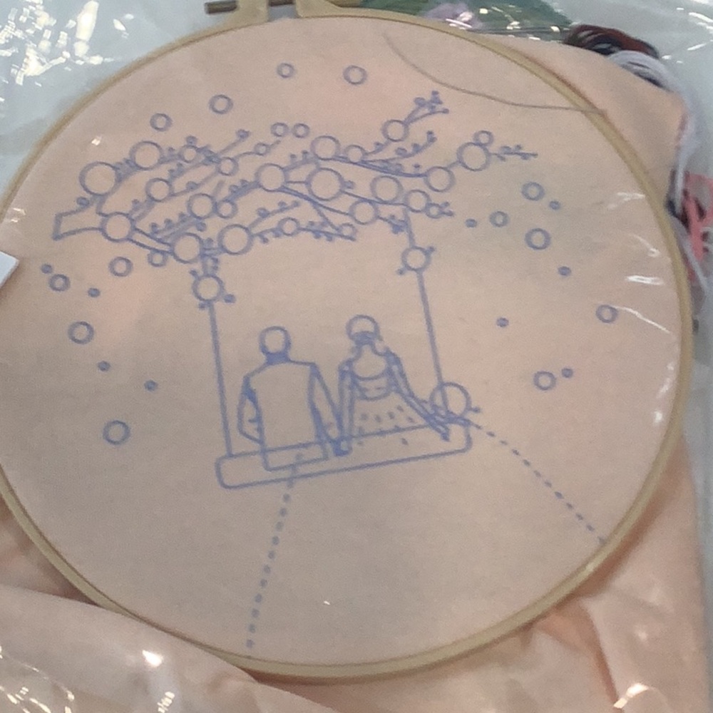 EMBROIDERY DIY ART CRAFT KIT